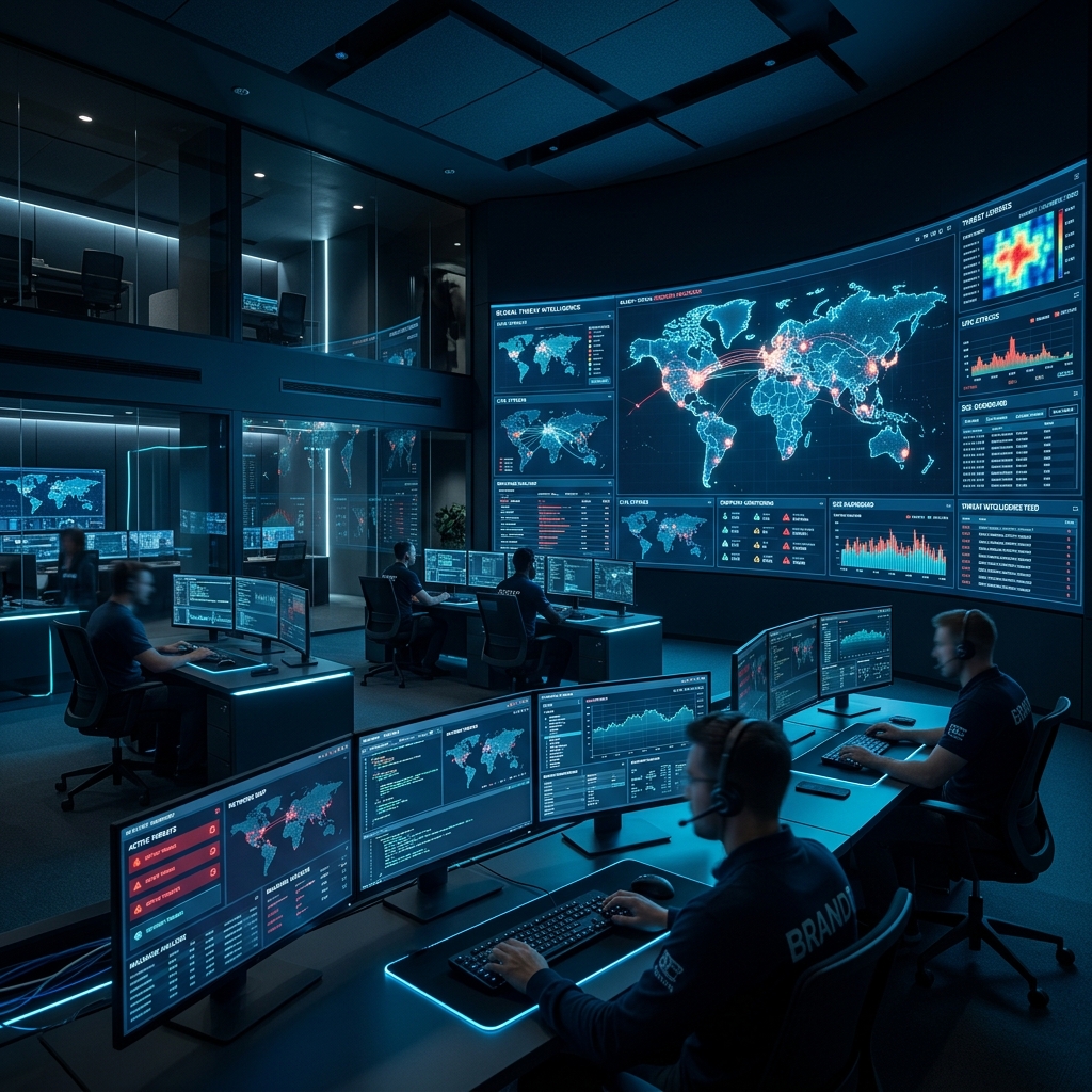 Equipo técnico revisando tablero de seguridad